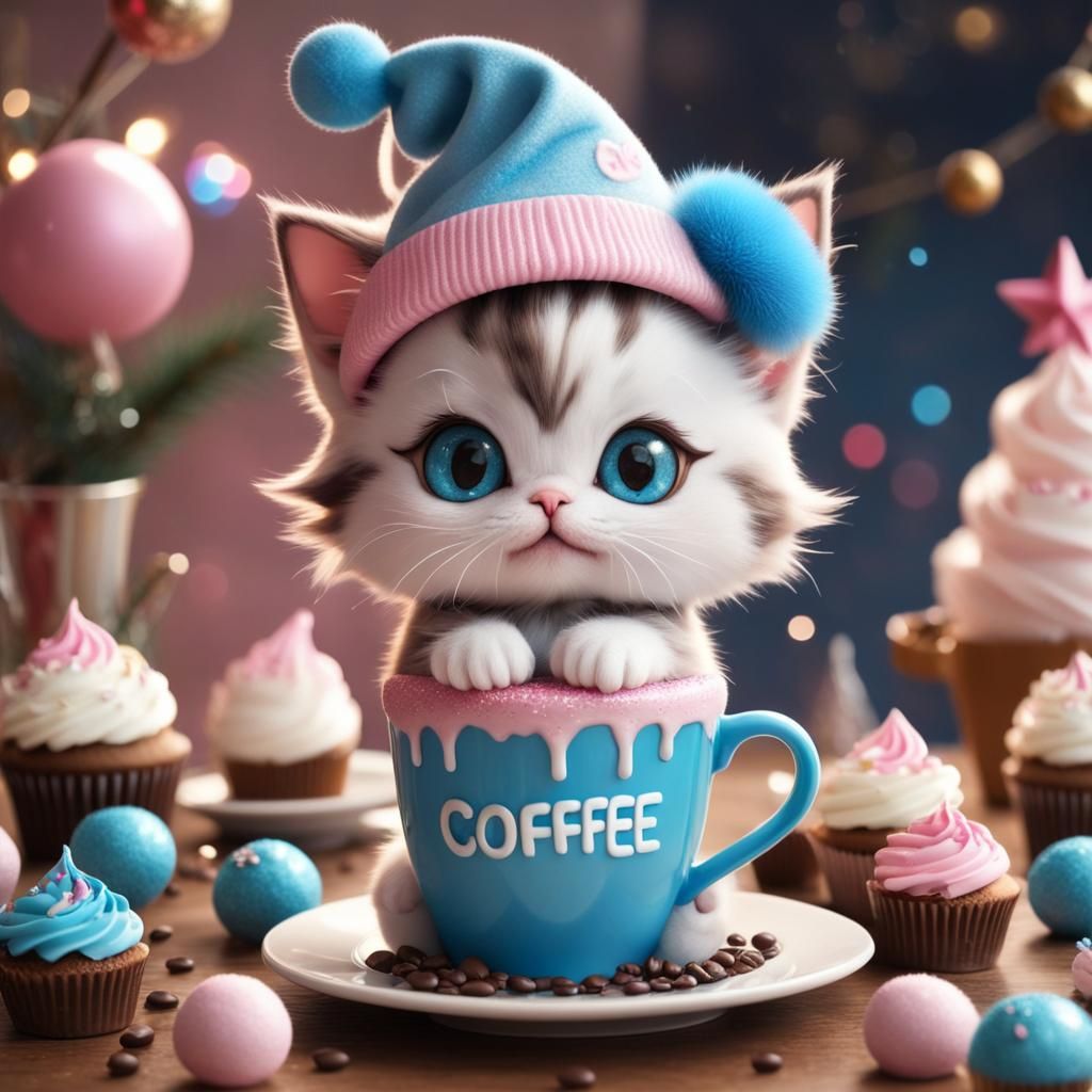 Un gato muy dulce