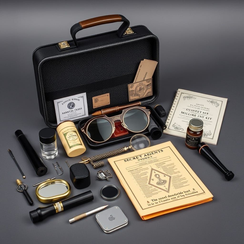 High-Tech Spy Kit for Secret Agents