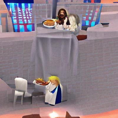 Donald Trump's Modern Last Supper