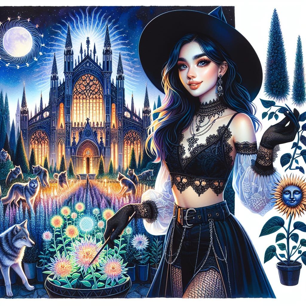 Midnight Gardening. 'what could be better?'