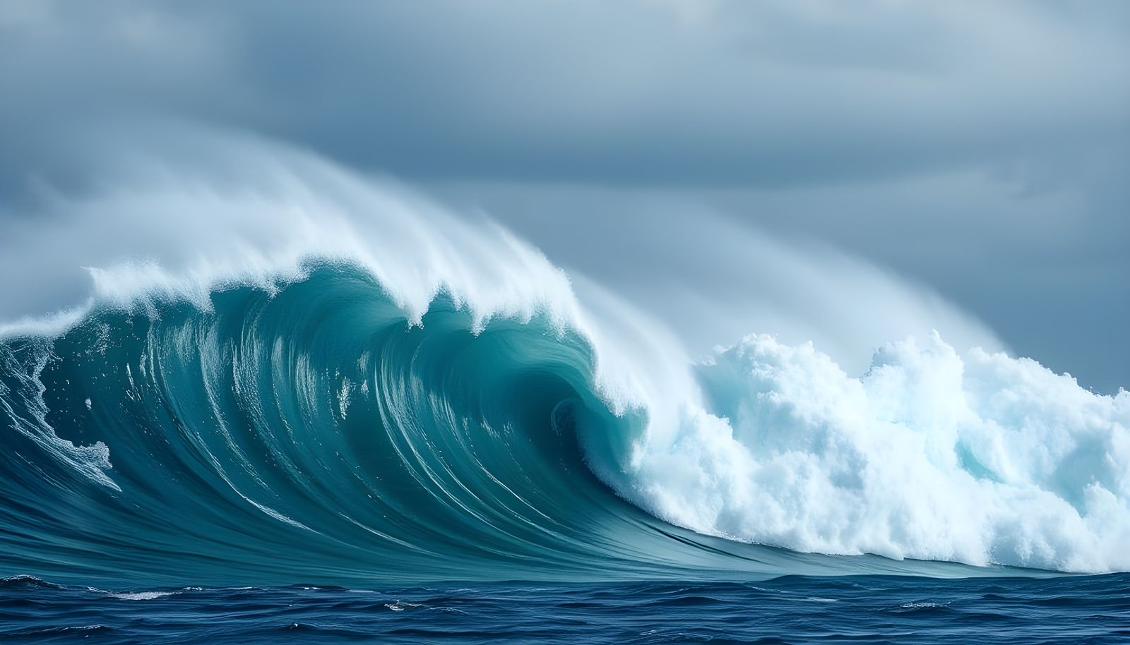 Surreal Oceanic Landscapes in a Futuristic Aesthetic