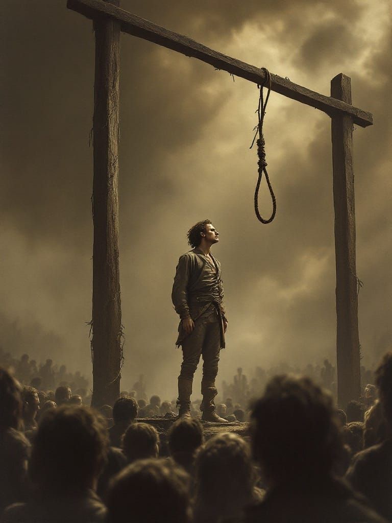 Nathan Hale's Final Moment of Courage in 18th-Century Coloni...