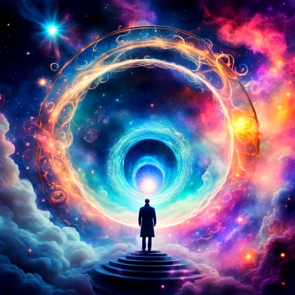 Magician Conjures a Cosmic Portal