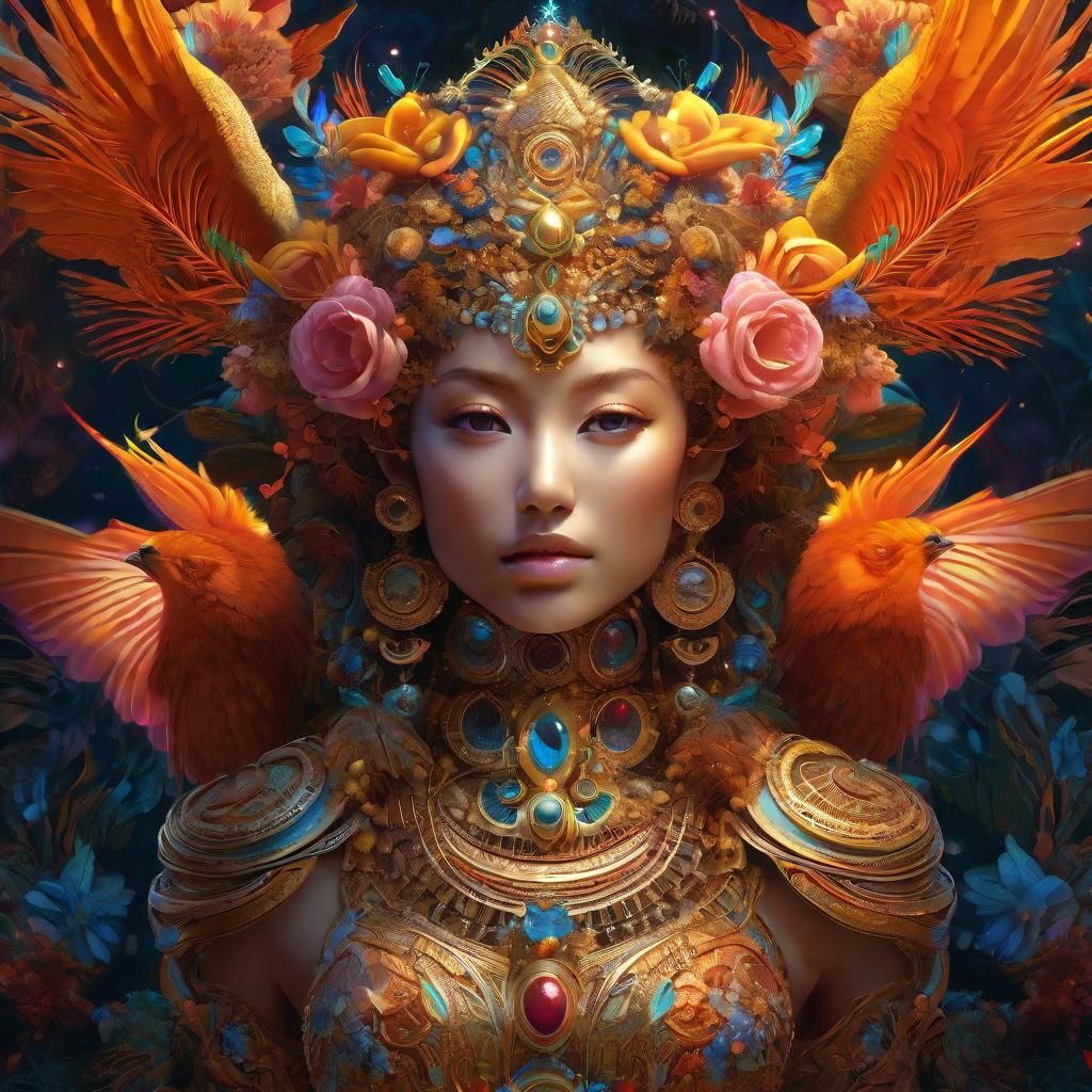 Double Exposure Art: Echo of Small Kindnesses