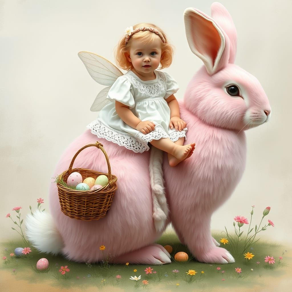 "A cute fairywinged toddler girl with curly blonde hair and ...