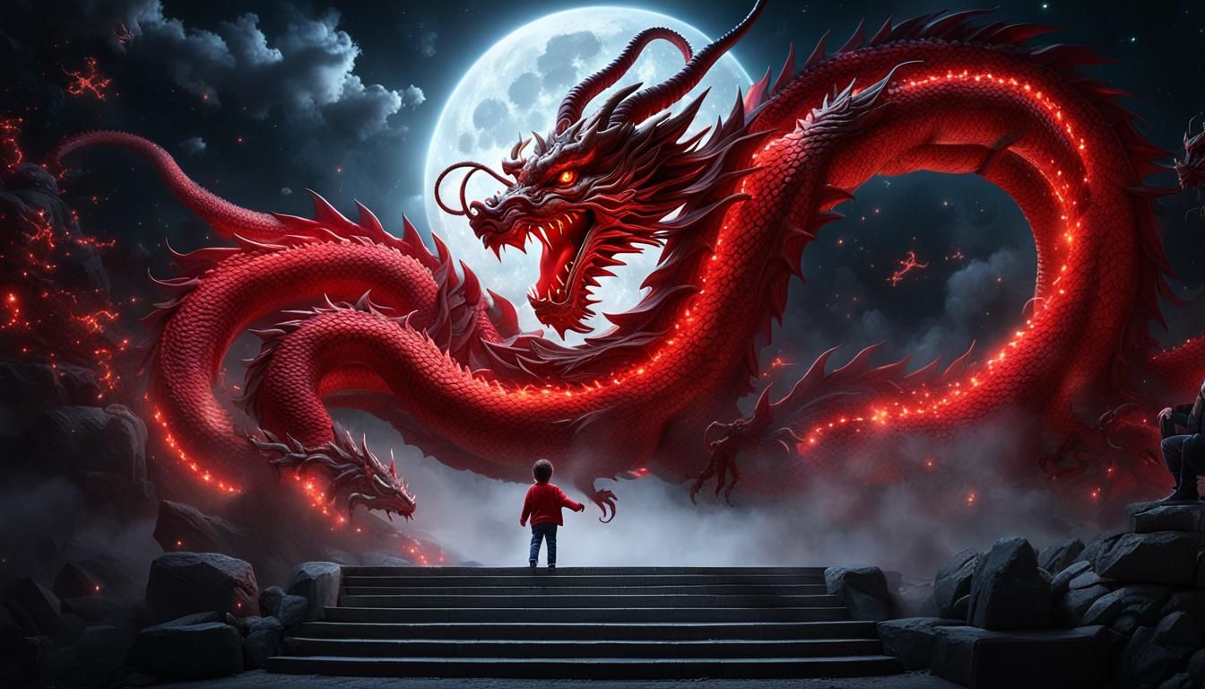 Red dragon