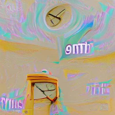 Abstract Concept of Time Visualized