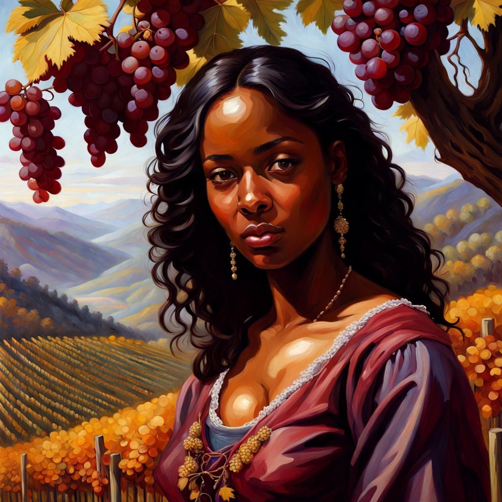 Grape Harvest: Oil Painting by James Gurney