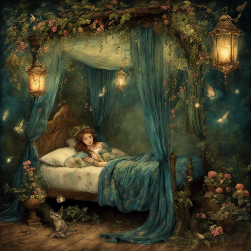 Bohemian Fairy bedroom