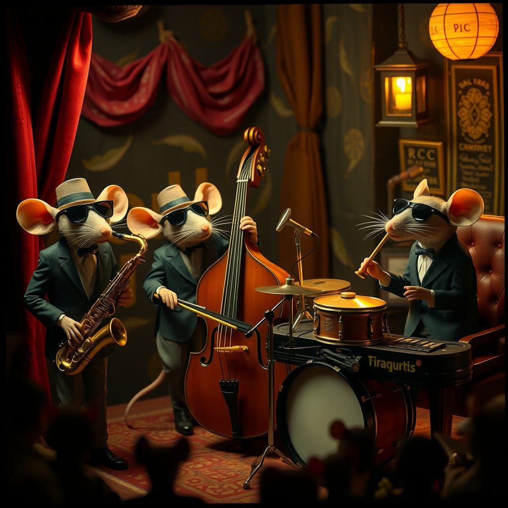Cool Rats' Jazz Club: A Dadaistic Sewer Soiree