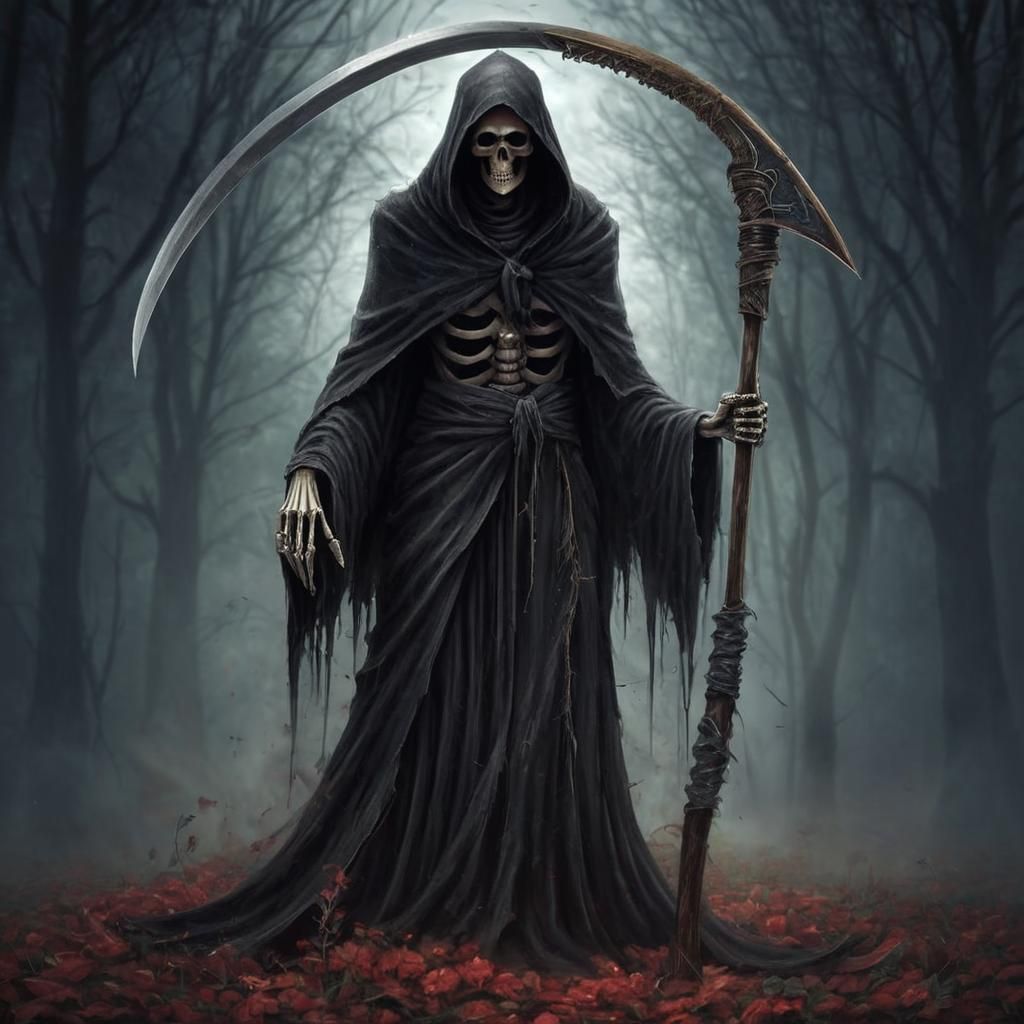 Grim Reaper with Scythe
