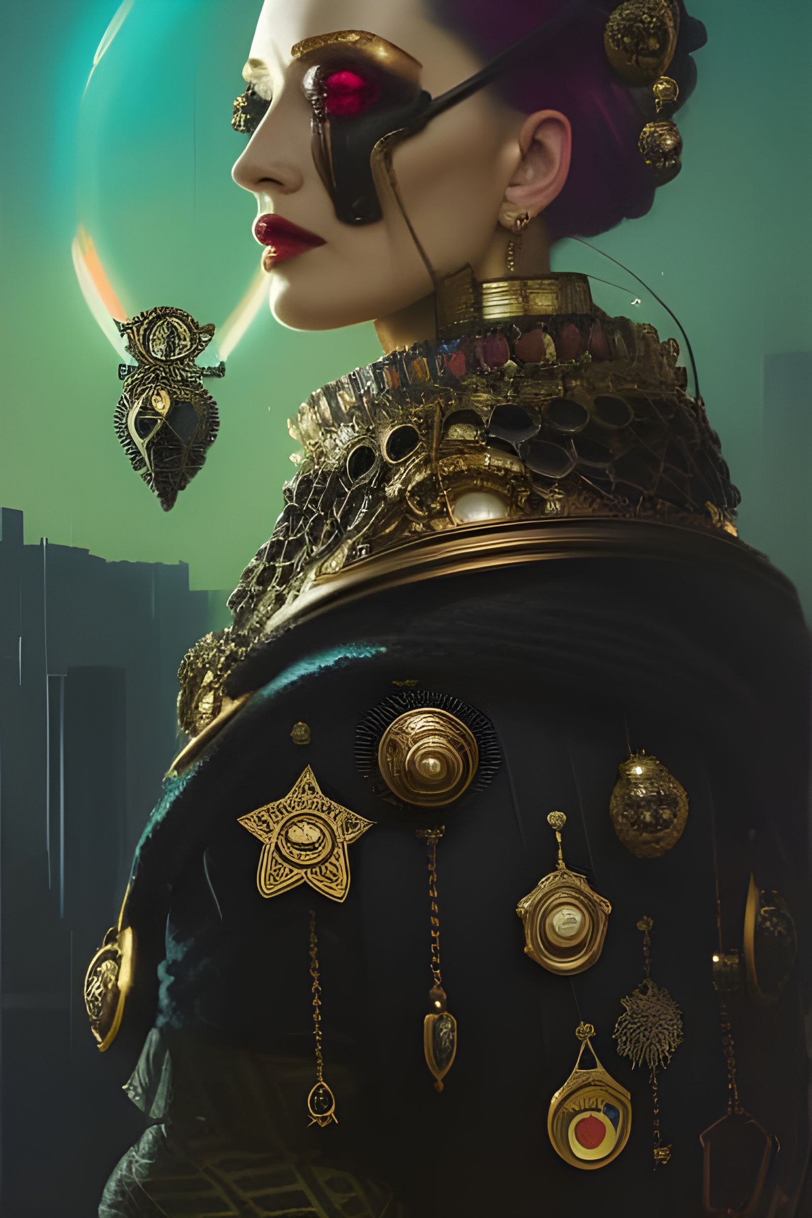 Cards series: The visionary Queen of clubs