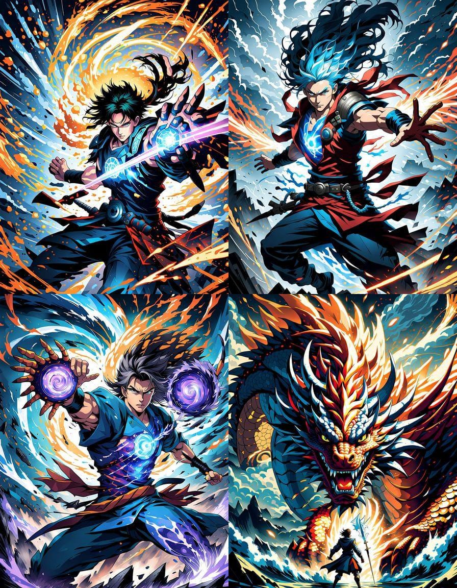 Maelstrom Strike Anime Style