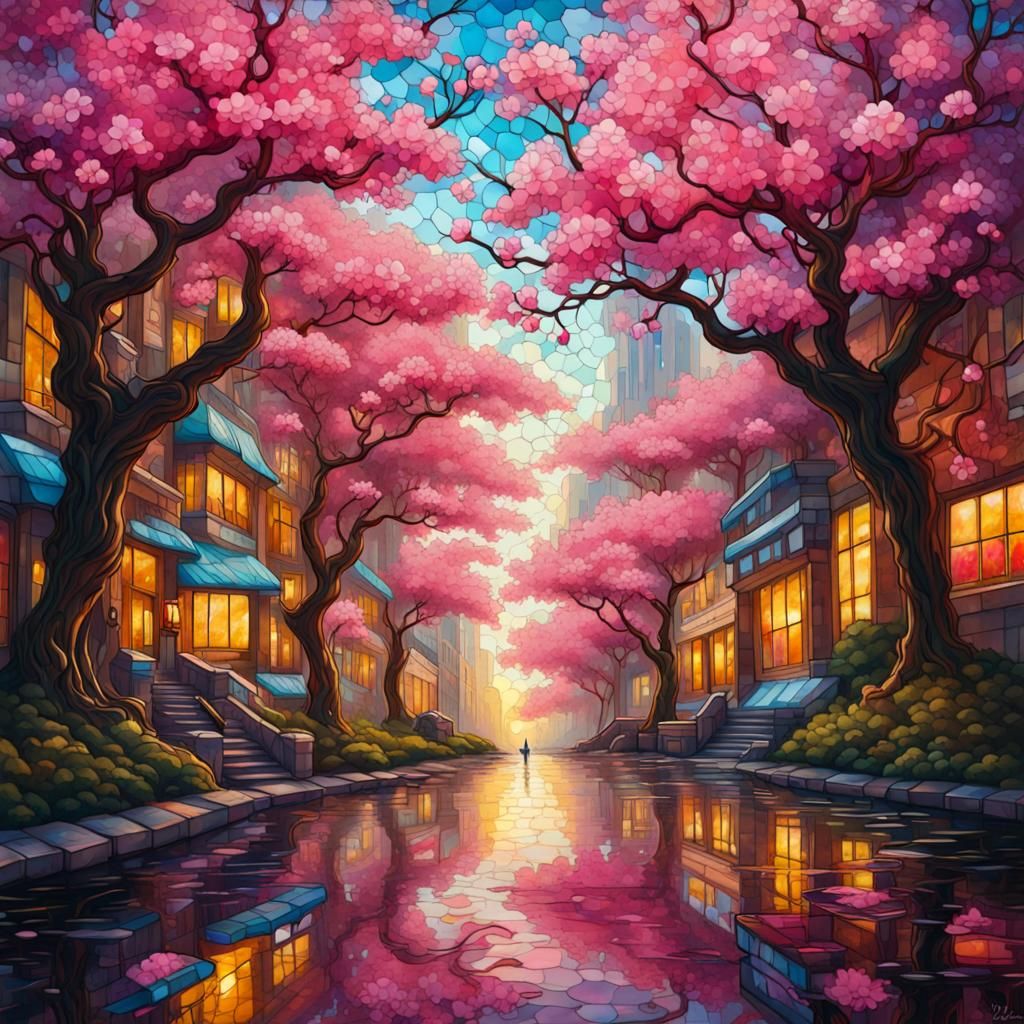 Cherry Blossom Trees