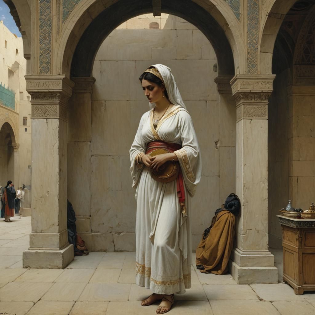 Woman in Academic Style