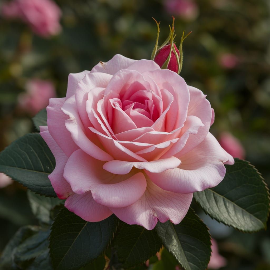 Sorcerer's Enchanted Rose Blooms in Vibrant Garden