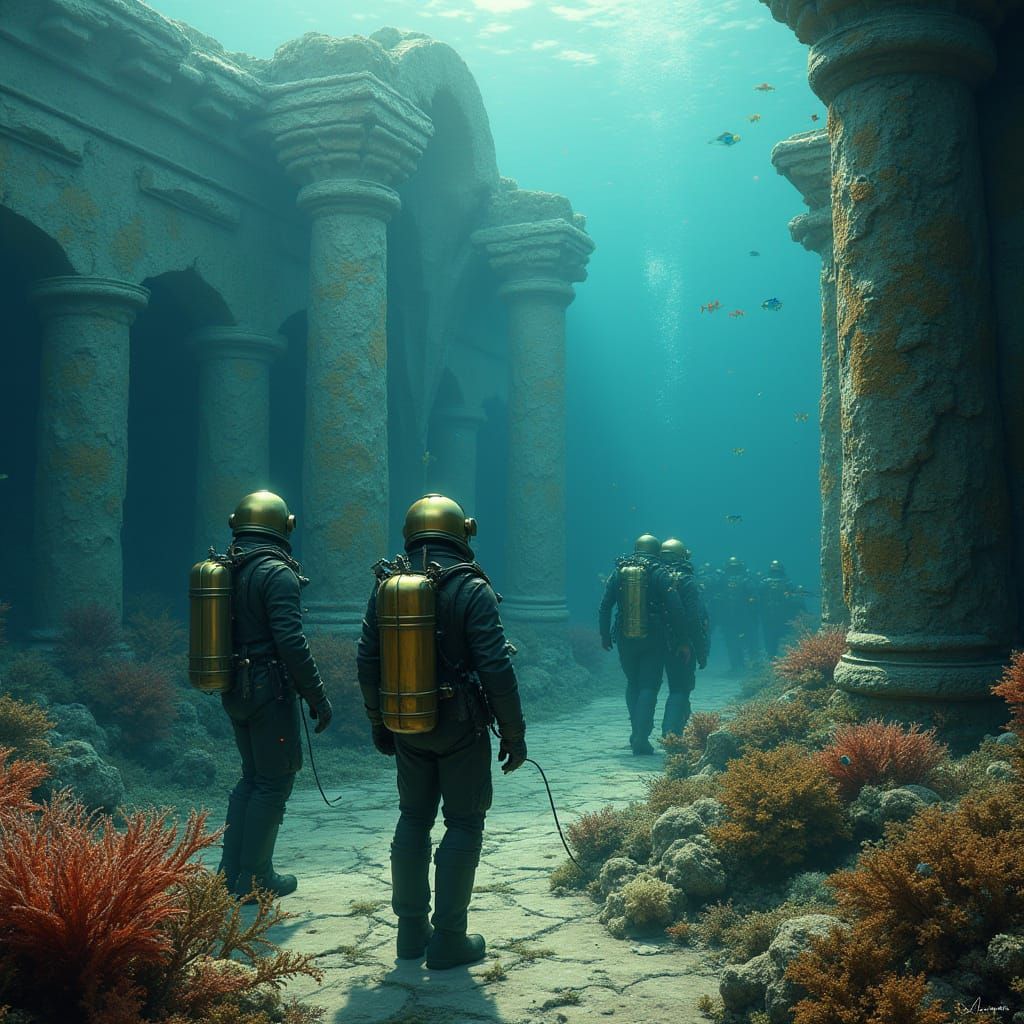Deep-Sea Explorers Discover Ancient Sunken City