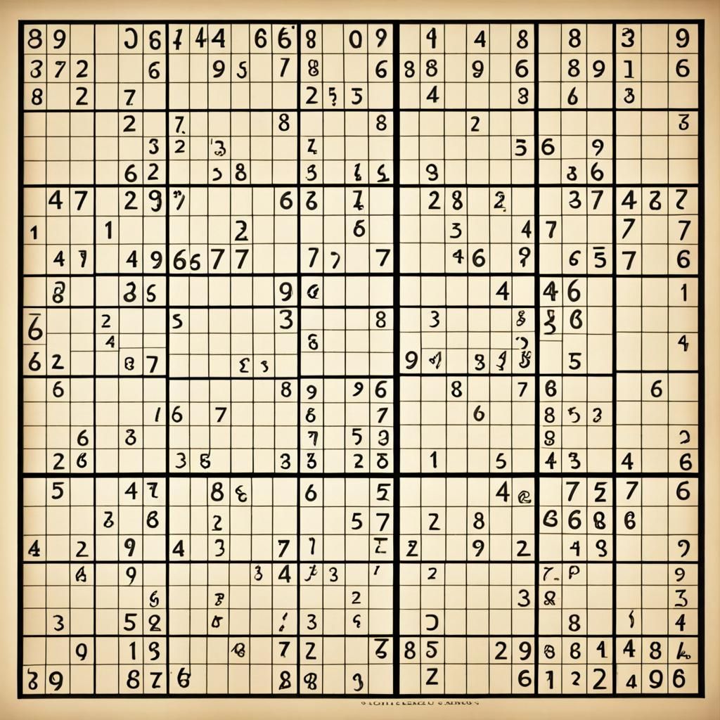 AI Generated Sudoku Puzzle