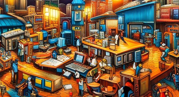 Miniworld: People Working Inside a Living Computer