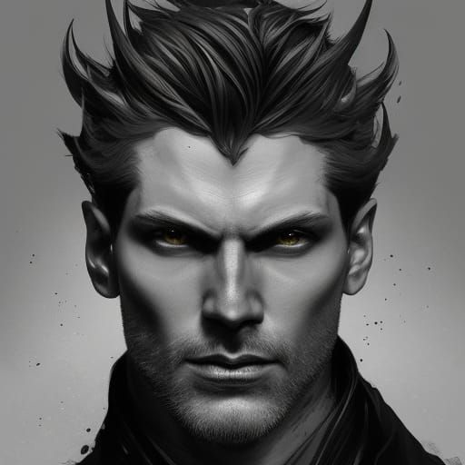 Detailed Portrait of Lucifer Morningstar