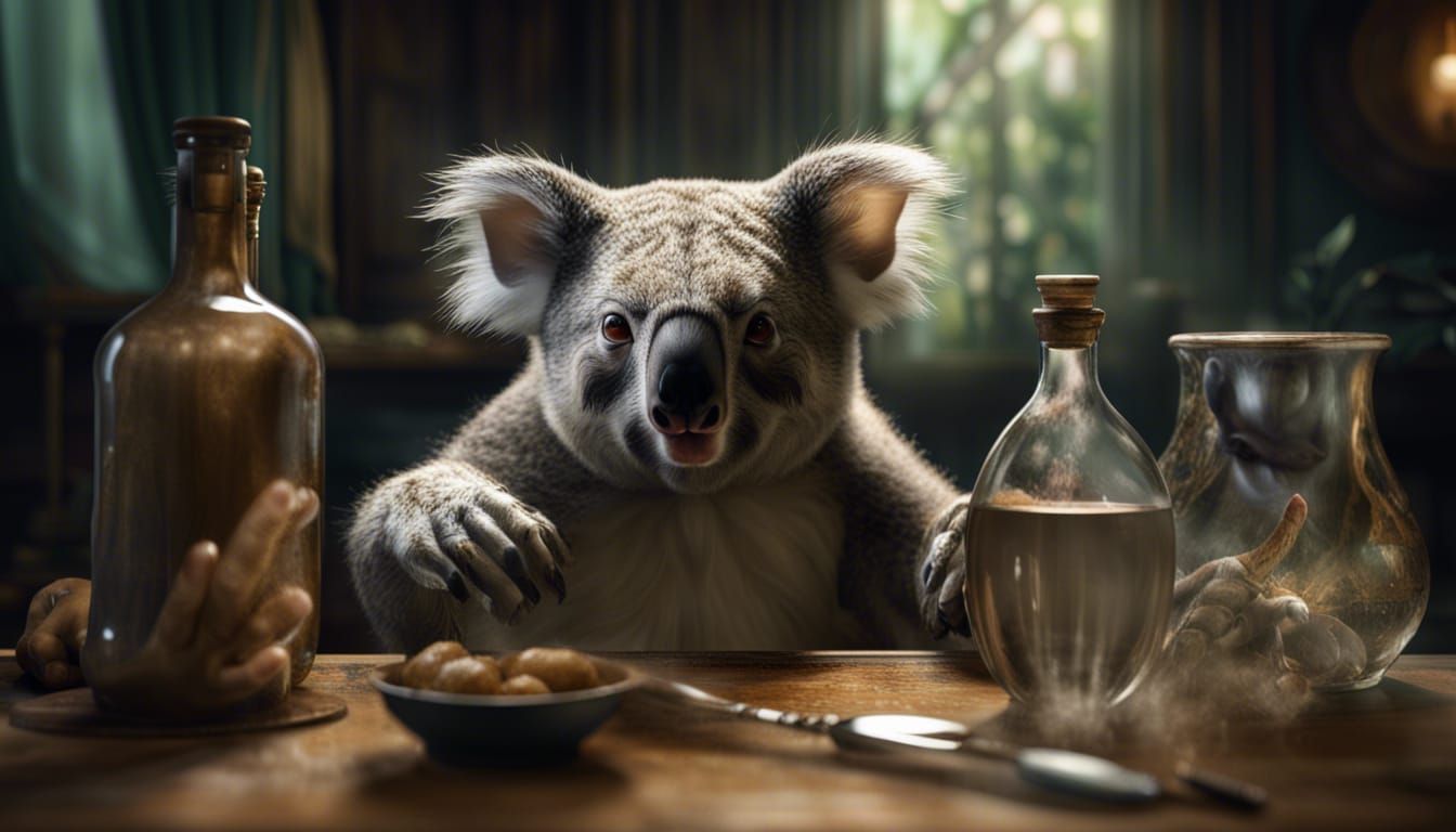 A free meal for koalas