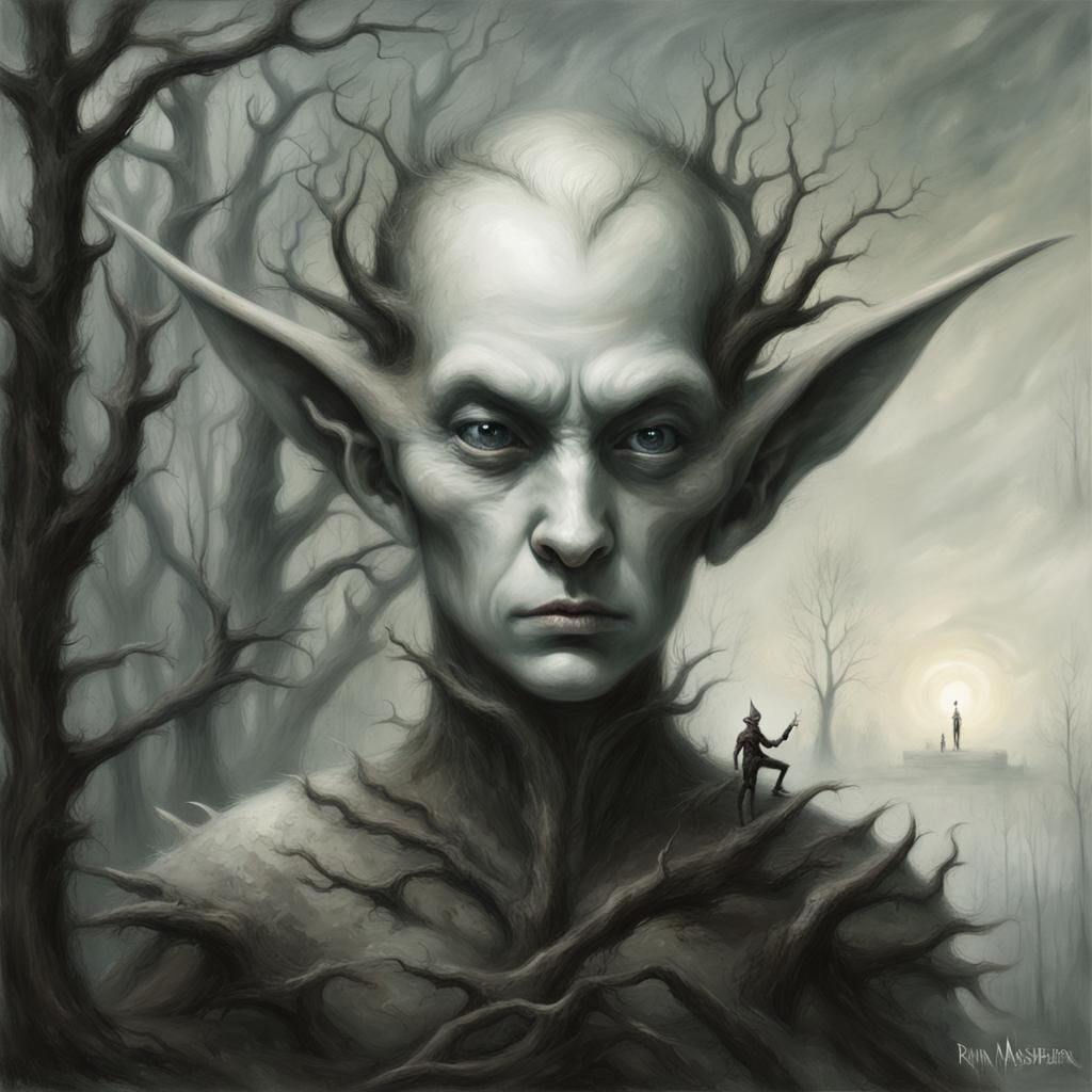 Superimposed "Human, Elf" by
Brian Mashburn