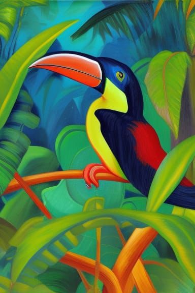 Toucan fauvism