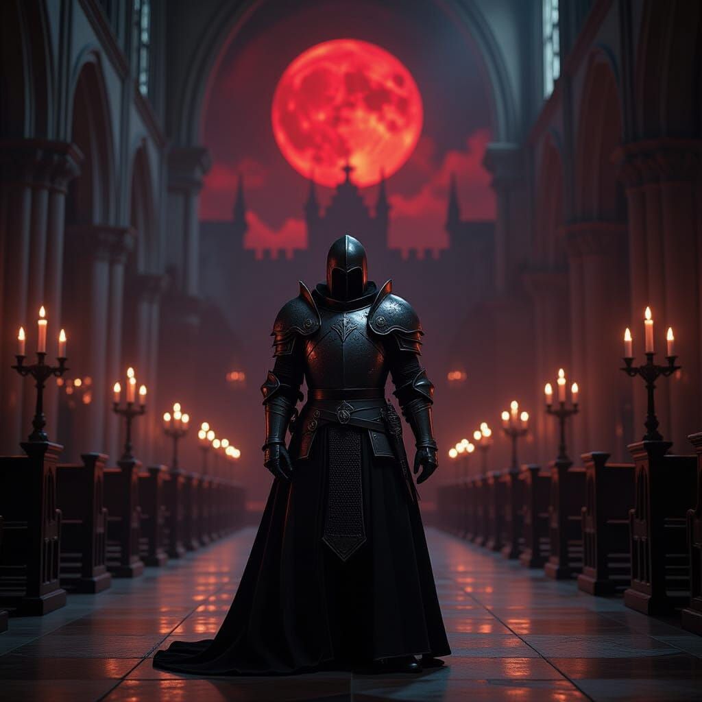 Weary Knight in Elturel's Church, Cinematic Film Still