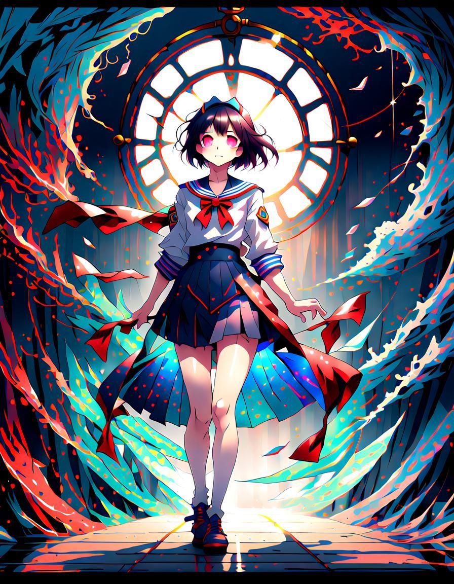 Fantasy Anime Sailor Girl in 4K HD