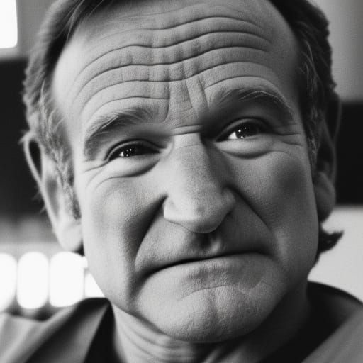 Portrait of Robin Williams