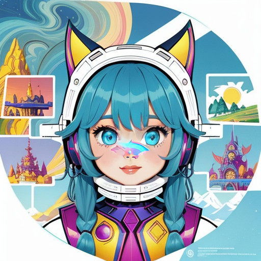 Surrealism Meets Sci-Fi in Whimsical 8k Fantasy World