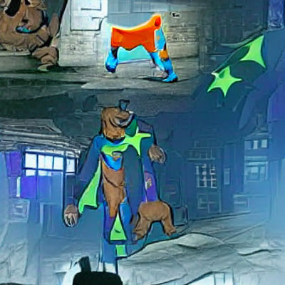 Scooby Doo as a Superhero