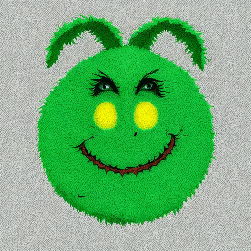 The Grinch: AI Generated Image