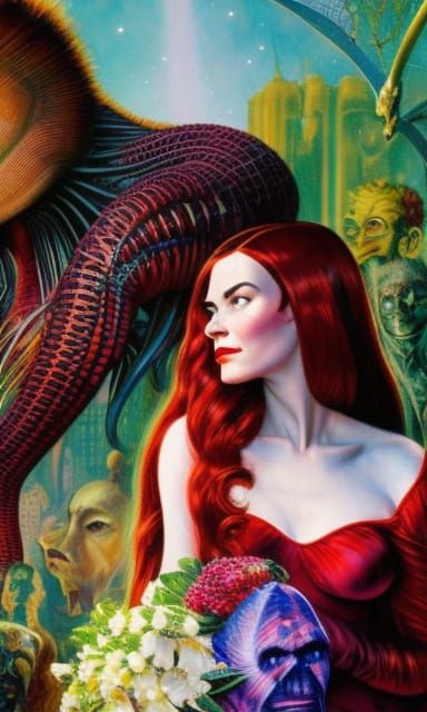 Mary Jane Watson in Surreal Horror Americana