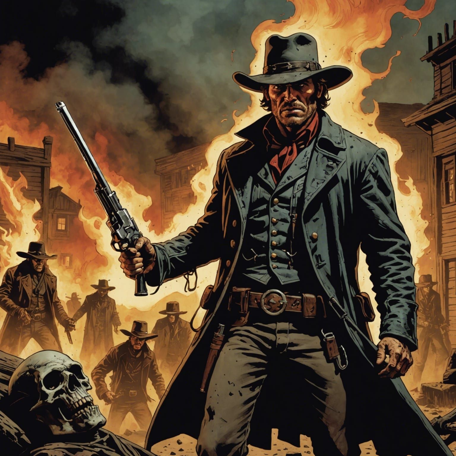 Jonah Hex's Supernatural Showdown with a Demon