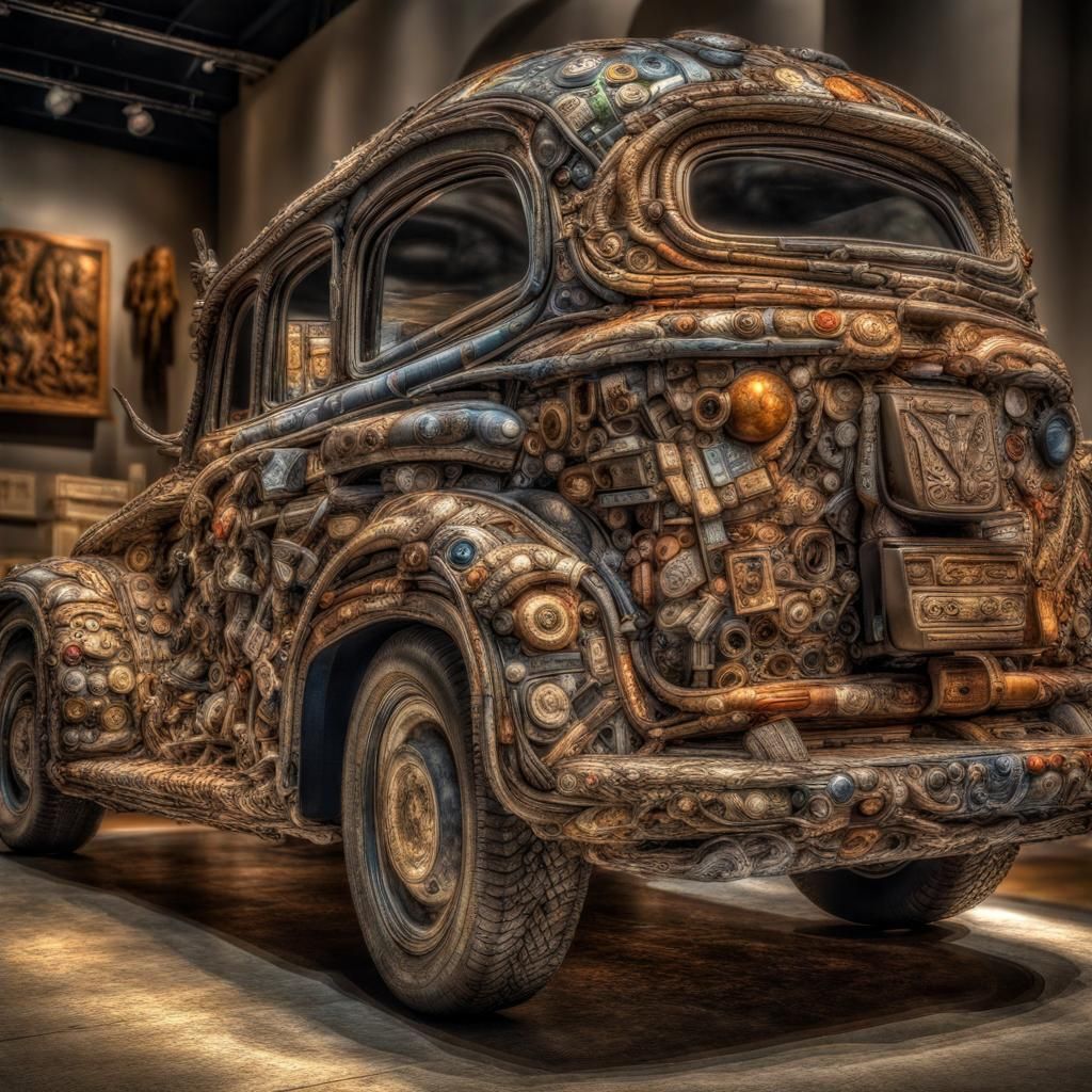Recycled art, 1 piece at a time.