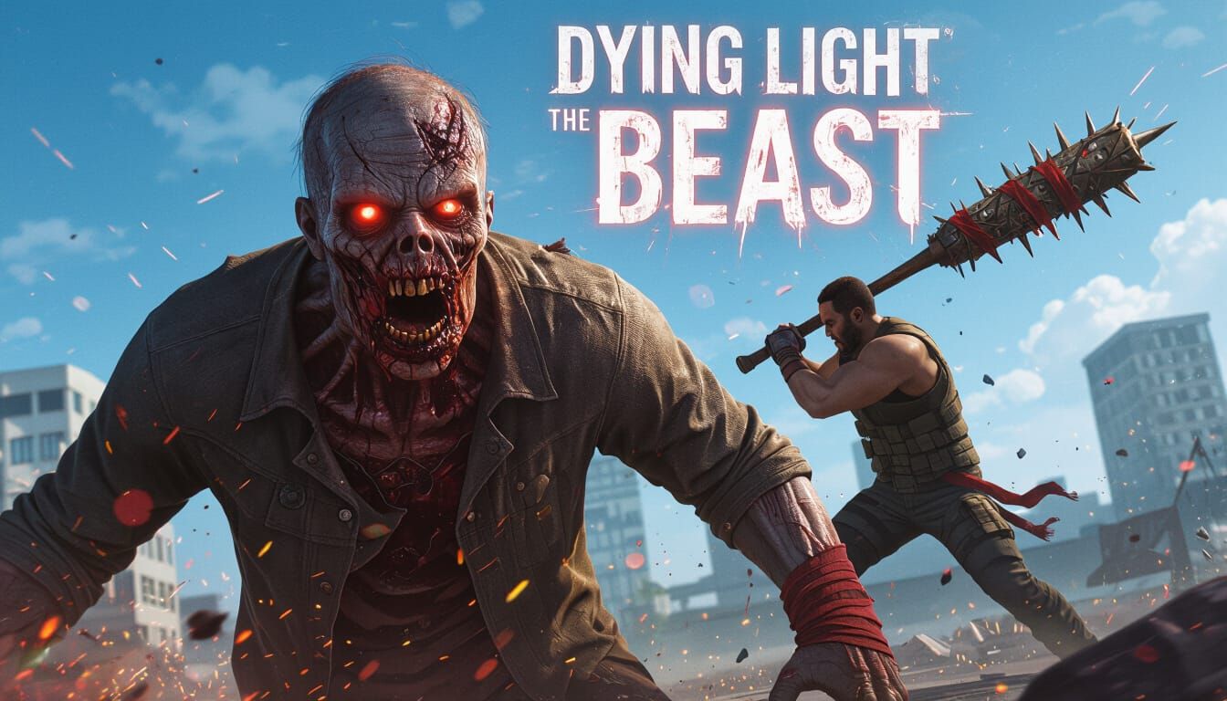 Terrifying Zombie vs Survivor in Ruined City - Cinematic Thu...