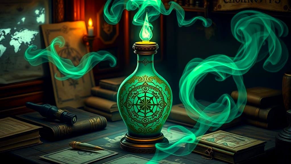 Mystical Vessel in Captain's Quarters