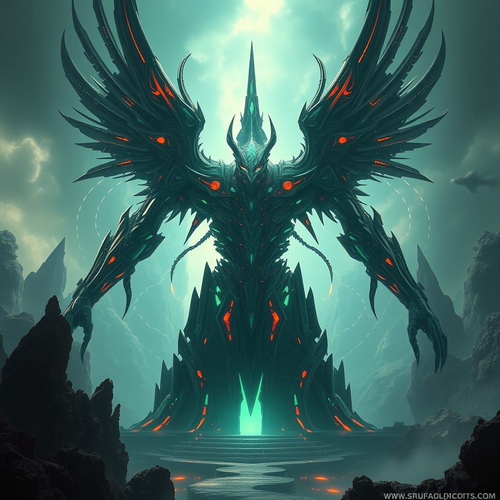 Epic Digital Matte Painting of Tronomous Prime's Infinite Gi...