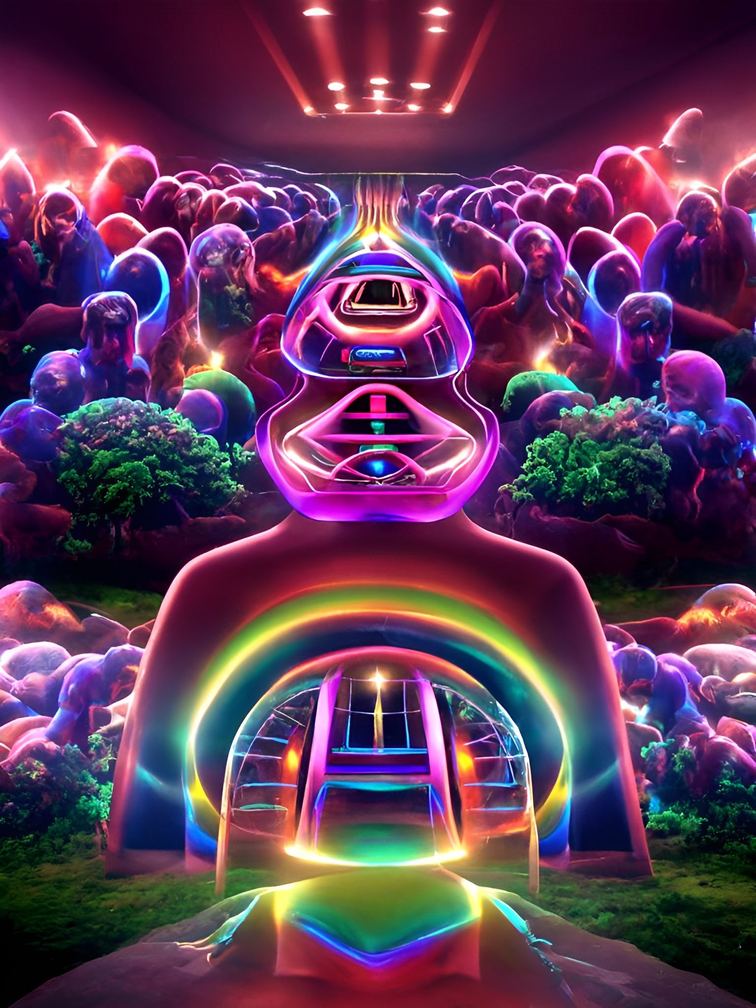 Psychedelic Visionary Art: Unity and Transcendence