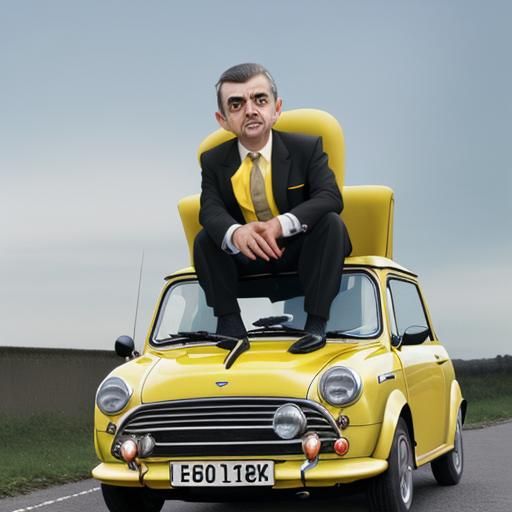 Mr. Bean's Absurd Car Ride