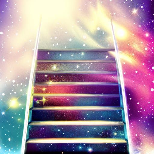 Stardust Staircase: A Celestial Wonder