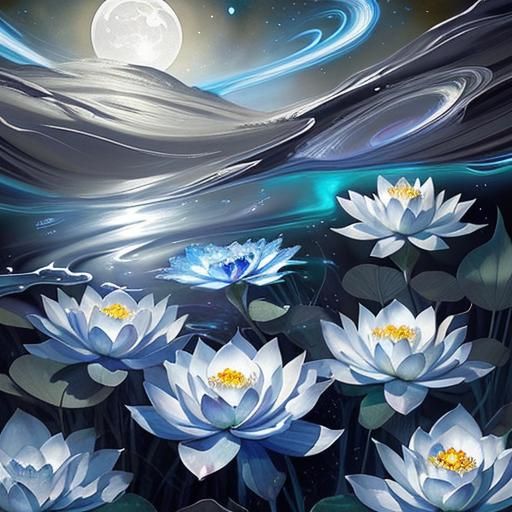 Silver lotus