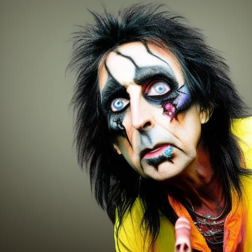 Theatrical Golfer: Hyperrealistic 8K Portrait