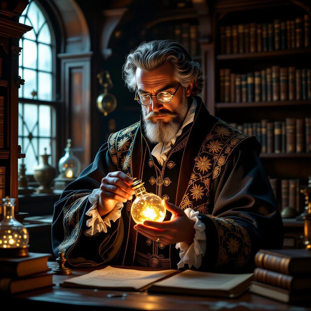 Renaissance Apothecary Finds Hidden Futuristic Laboratory