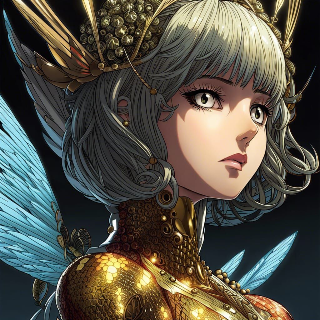 Mosquito Girl Manga Illustration: One Punch Man Style