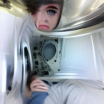 AI Interpretation: Stuck in a Washing Machine