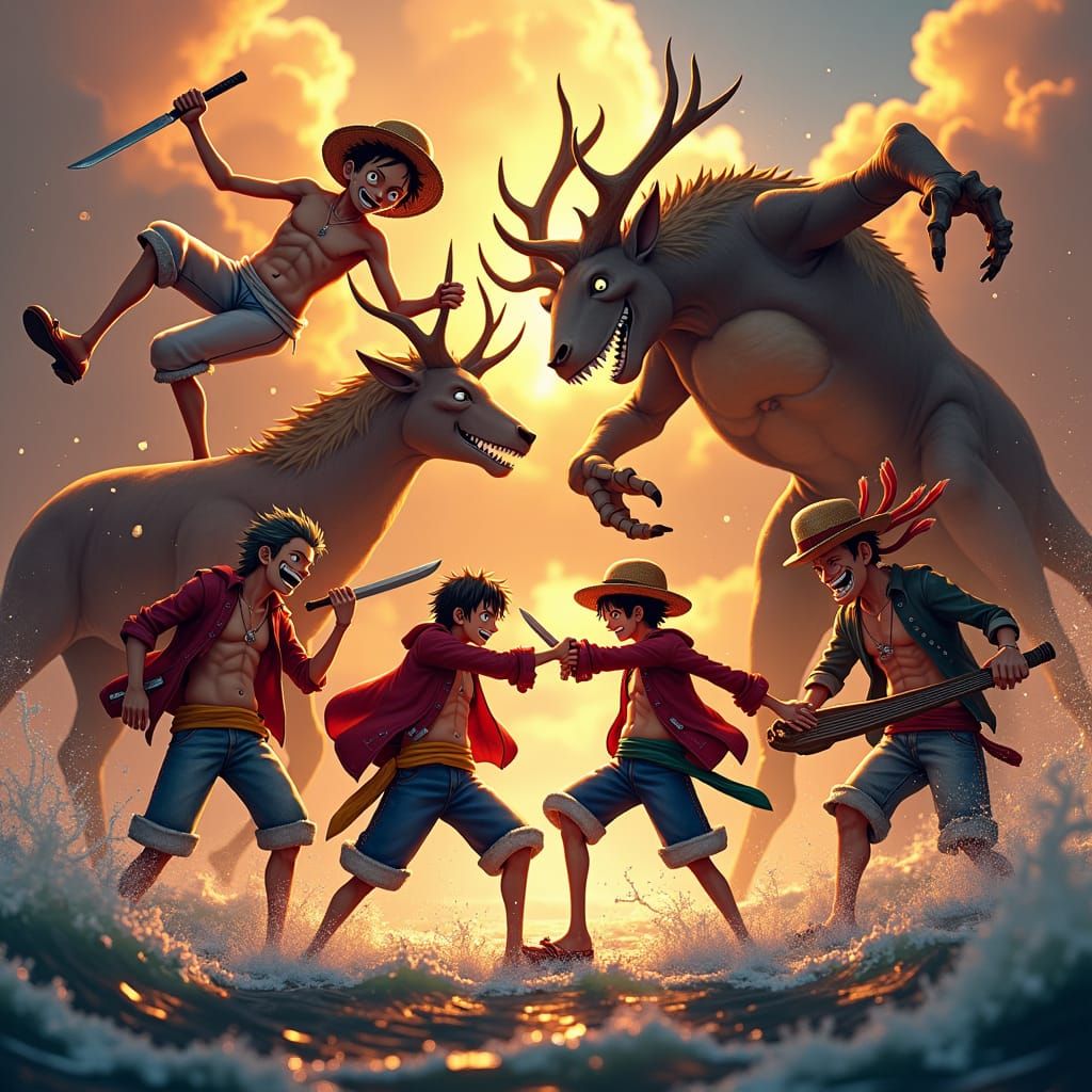 Straw Hat Pirates Battle Royale: High-Fantasy Splash Screen