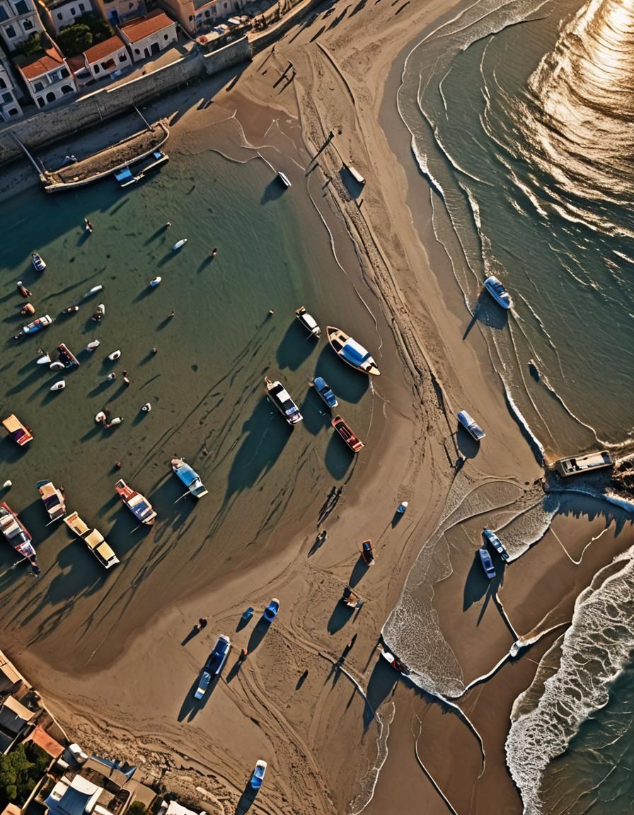 Siracuse Beach Magazine Cover in HDR