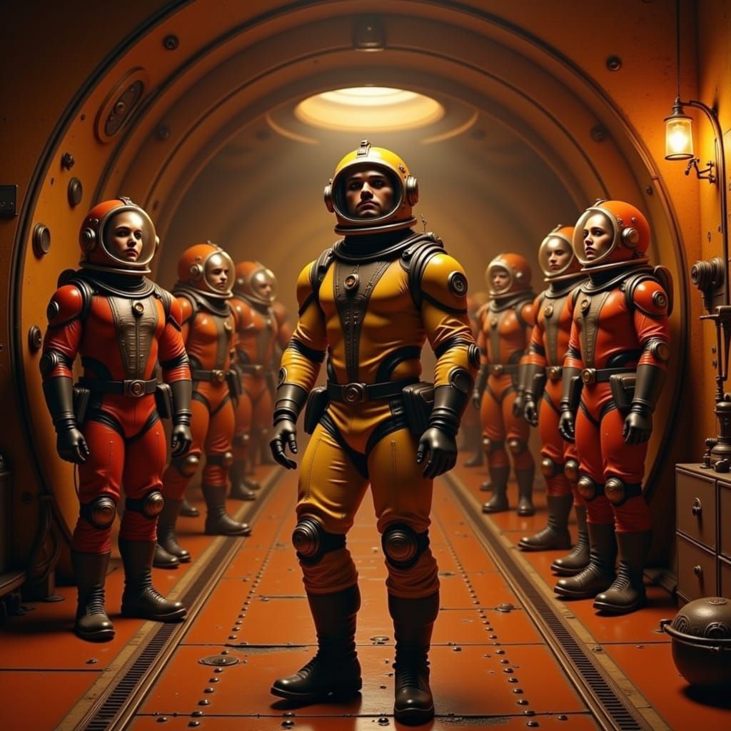 Fallout Vault Dwellers Encounter Deep Sea Dome